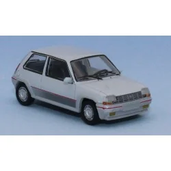 White Renault 5 GT Turbo Phase 1 - PCX870296 SAI 7230 - H...